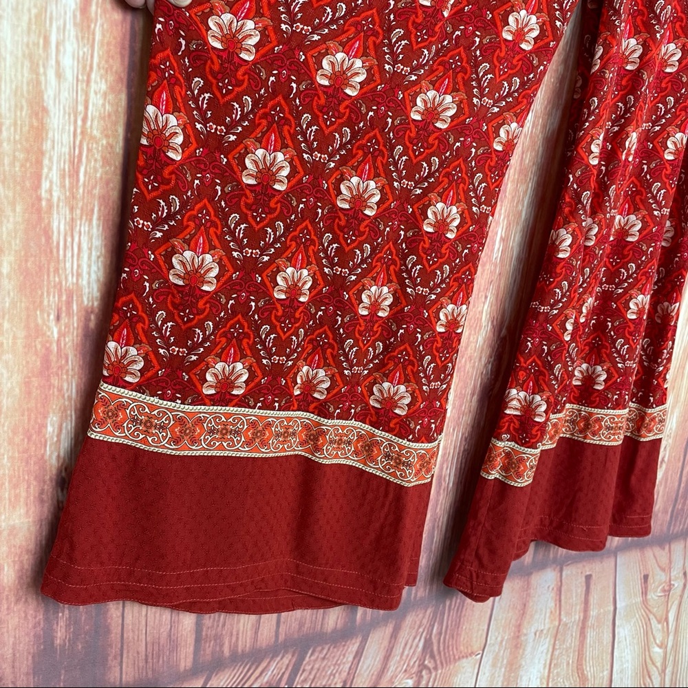Spell & The Gypsy Collective Red Palazzo Pants (S) - Picture 4 of 12